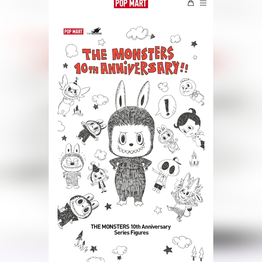 Labubu The Monsters 10th Anniversary Series Key Chains - ALL 9 AVAILABLE